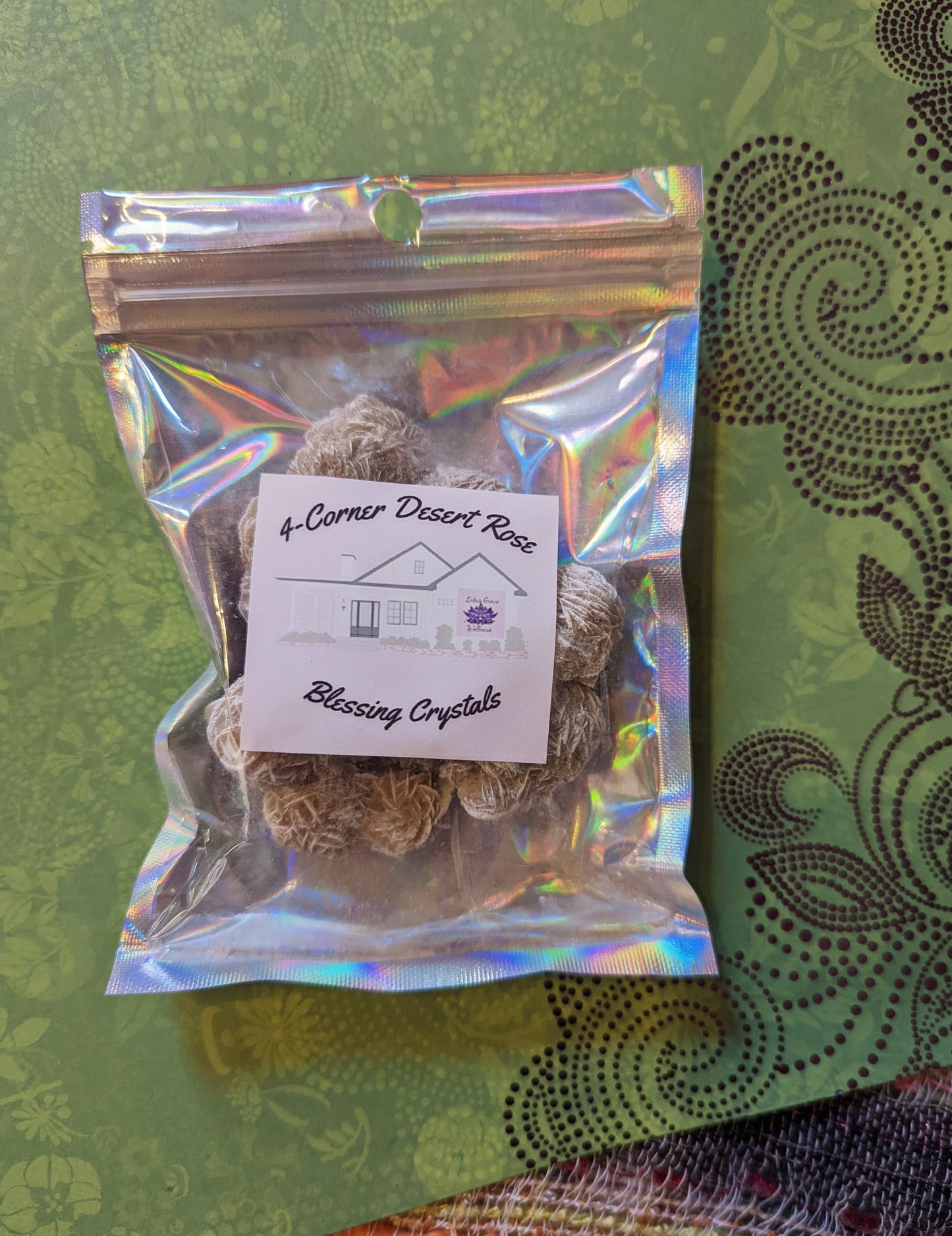 Desert Selenite Four Corner Blessing Crystals